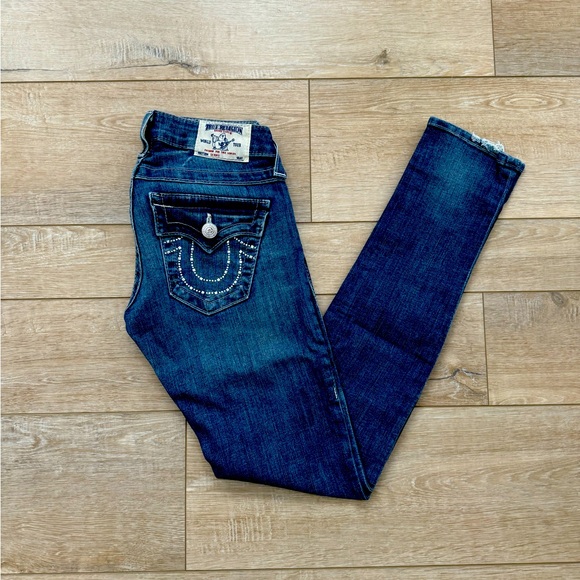 True Religion Skinny Jeans Size 24 - Picture 1 of 8